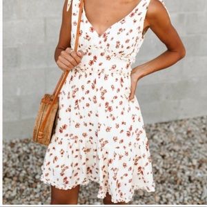 Bohme Tie Up Dress NWOT